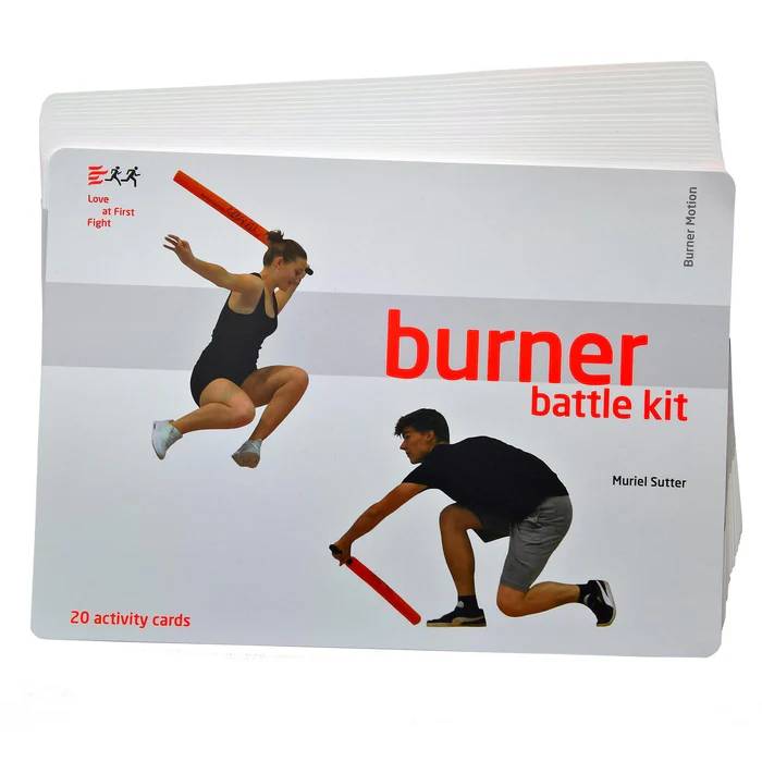 Kit de combat Burner Cartes d'activité avec pochette