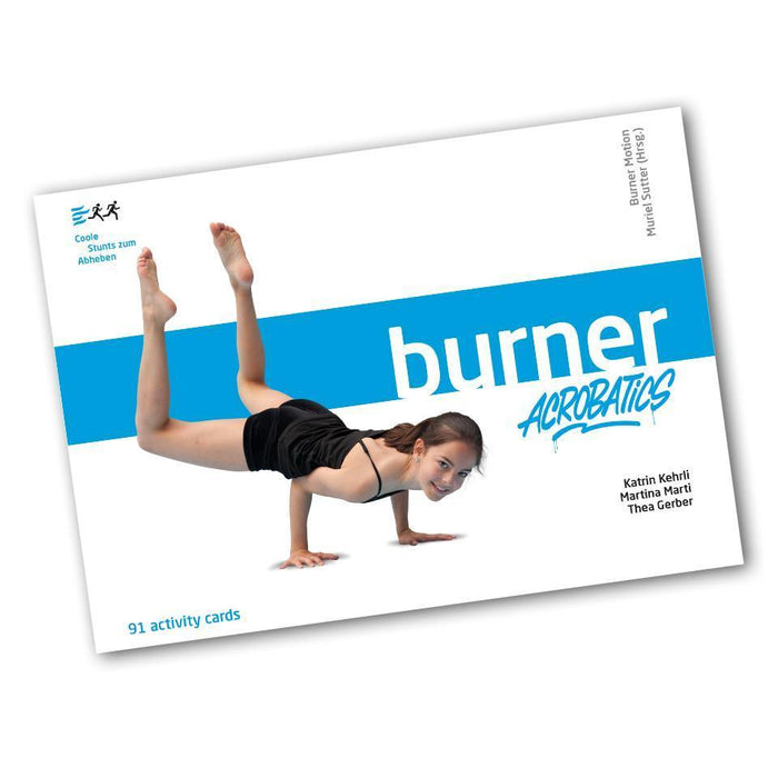 Burner Acrobatics Activity Cards with sleeves