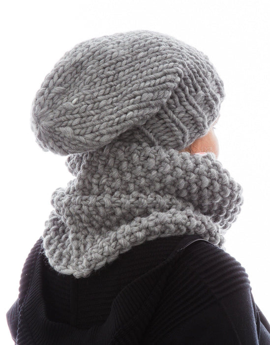 Hot Snood in Storm Grey