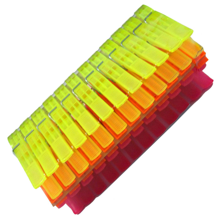 Fluo Life Clips, pack of 36