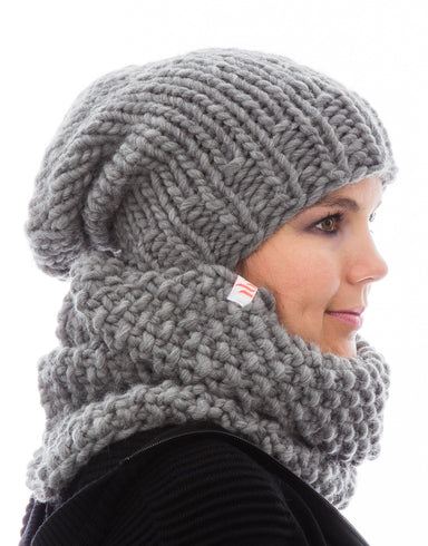 Hot Snood in Storm Grey